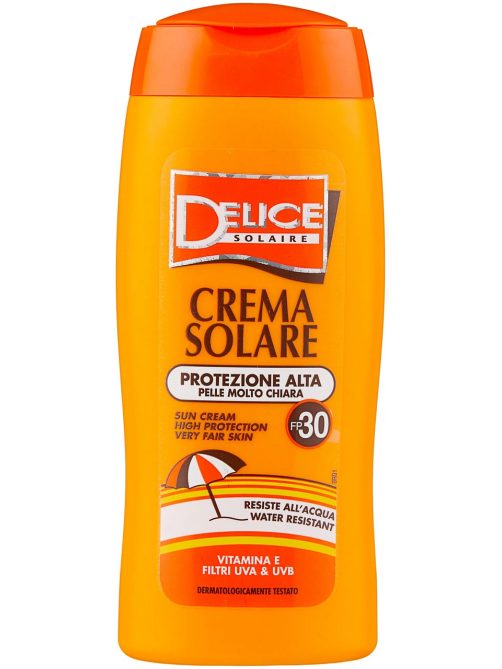 Крем солнцезащитный Delice Solaire со степенью защиты SPF 30, 250мл