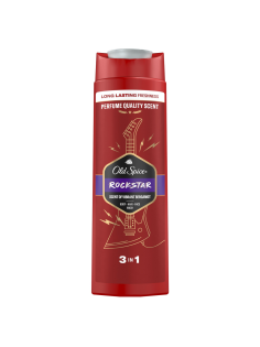 Гель для душа Old Spice Rockstar 3в1 +шампунь бергамот, 400мл