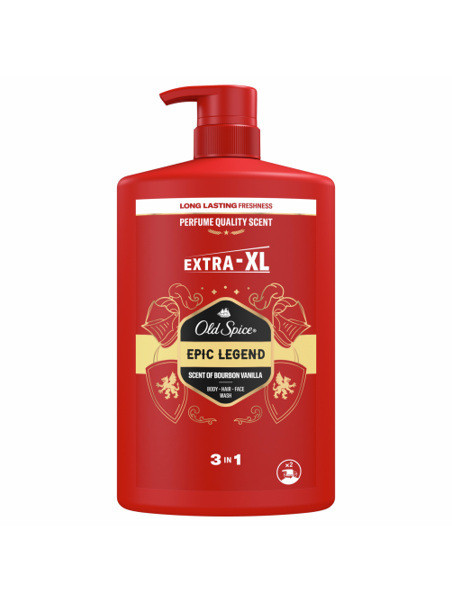 Гель для душа и шампунь Old Spice Epic Legend 3в1, 1л