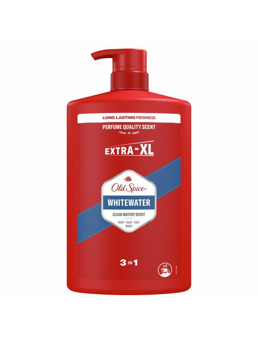 Гель для душа + шампунь мужской Old Spice Whitewater 3в1, 1л