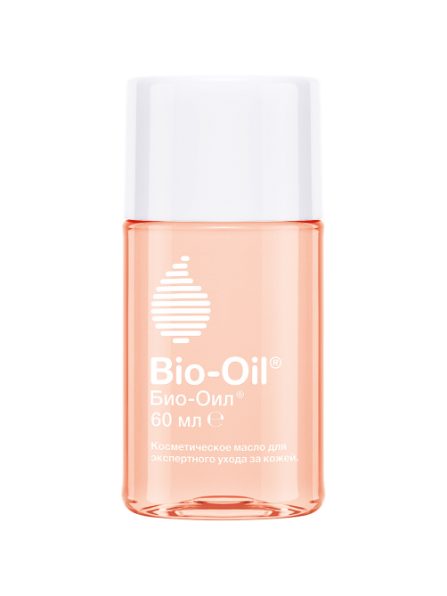 Масло для тела Bio Oil от шрамов растяжек и неровного тона косметическое, 60мл