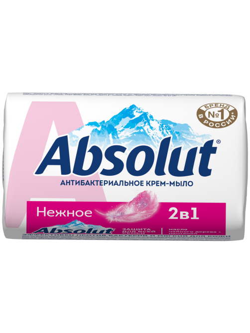 Мыло туалетное Absolut Нежное, 90г