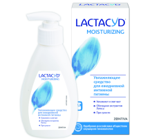 Средство для интимной гигиены Lactacyd Moisturizing Увлажняющий гель, 200мл