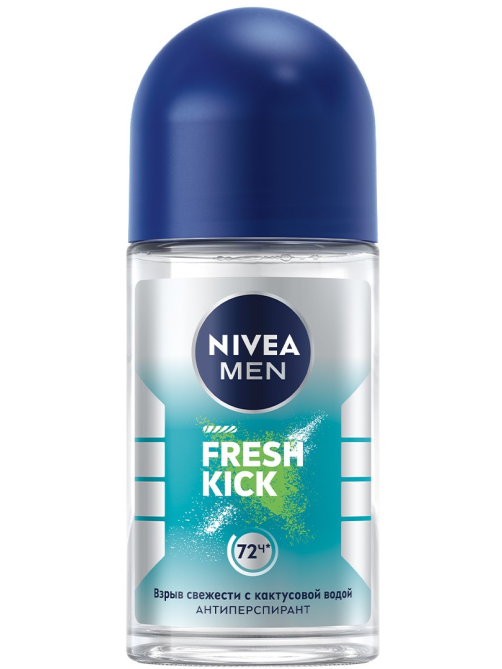 Антиперспирант-ролик Nivea Men Fresh Kick, 50мл