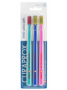 Зубная щетка Curaprox Ultrasoft 5460, 3шт