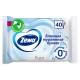 Влажная туалетная бумага Zewa Pure, 40 листов