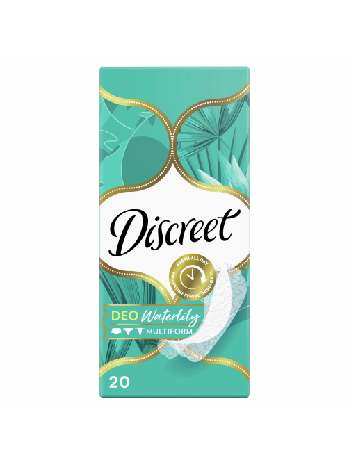 Прокладки ежедневные Discreet alldays deo water lily, 20шт
