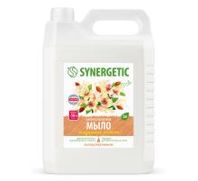 Мыло жидкое Synergetic Миндальное молочко гипоаллергенное, 5л