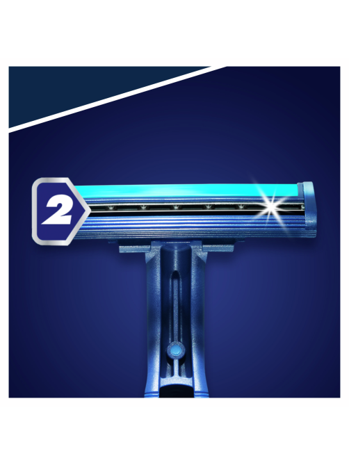 Бритва Gillette Blue II Plus одноразовые, 10шт