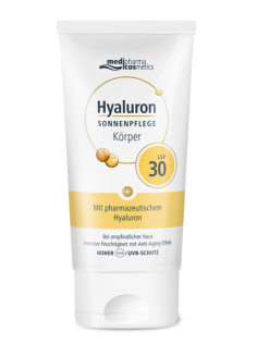 Крем для тела Medipharma Cosmetics Hyaluron солнцезащитный SPF30, 150мл