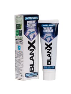 Зубная паста Blanx White Shock Crystal White, 75мл