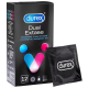 Презервативы Durex Dual Extase рельефные с анестетиком, 12шт