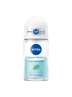 Антиперспирант-ролик Nivea Энергия свежести, 50мл