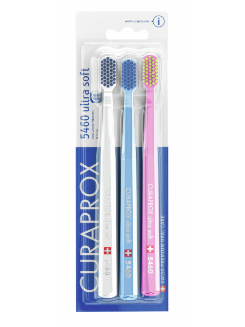 Зубная щетка Curaprox Ultrasoft 5460, 3шт
