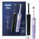 Электрическая зубная щетка Oral-B Vitality Pro черная + дополнительные ручки, 2шт