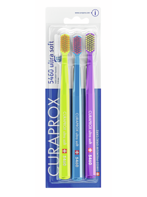 Зубная щетка Curaprox Ultrasoft 5460, 3шт