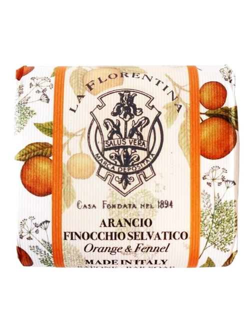 Мыло туалетное La Florentina С апельсином и диким фенхелем, 106г