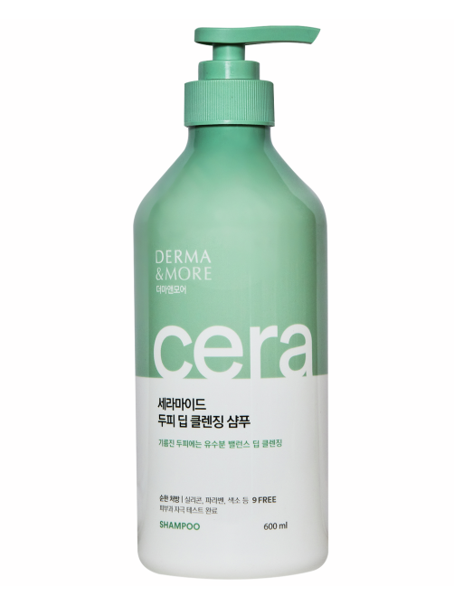 Шампунь Kerasys Derma & More глубокое очищение, 600мл