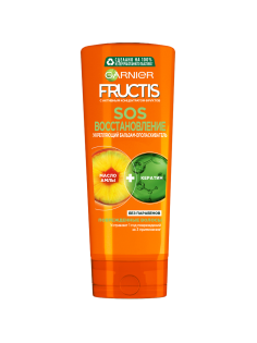 Бальзам-ополаскиватель для волос Garnier Fructis SOS Восстановление для поврежденных волос с маслом амлы и кератином, 400мл