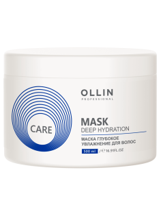 Маска для волос Ollin Care Глубокое увлажнение, 500мл