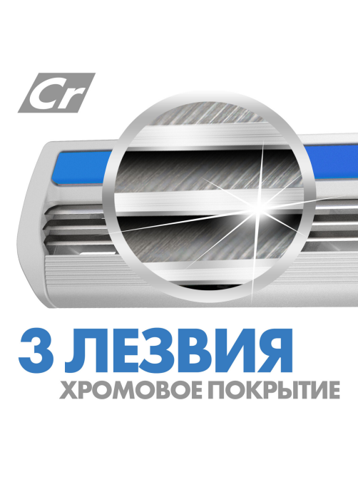 Станок для бритья Zollider Force 3 Max одноразовый, 5шт
