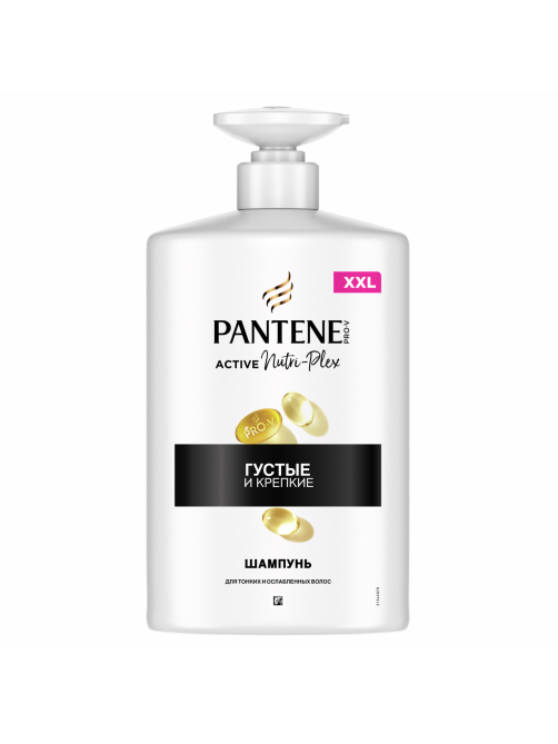 Шампунь Pantene Pro-V Густые и крепкие, 900мл