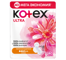 Прокладки гигиенические Kotex Ultra Net Normal, 40шт