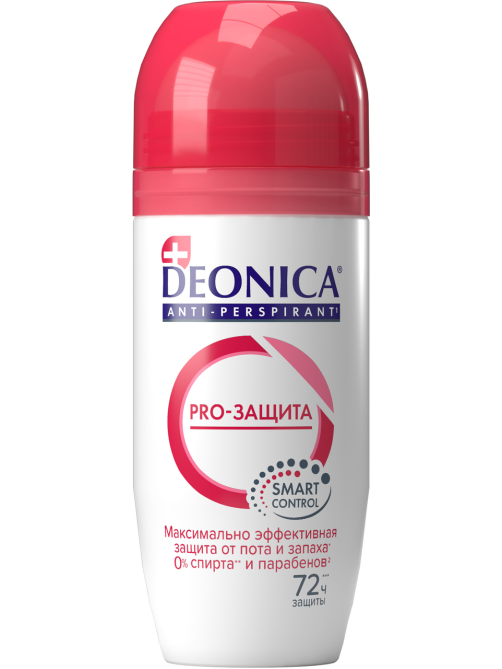Дезодорант-антиперспирант-ролик Deonica PRO-Защита, 50мл