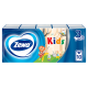 Платочки бумажные носовые Zewa Kids 3 слоя, 10 x 10 шт