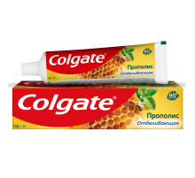Зубная паста Colgate Прополис отбеливающая с натуральными ингредиентами для бережного отбеливания зубов, 100мл