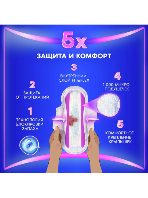 Прокладки гигиенические Always Ultra Normal Plus Platinum, 16шт