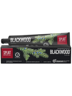 Зубная паста Splat Special Blackwood отбеливающая, 75мл