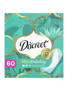Прокладки ежедневные Discreet Deo Waterlily, 60шт