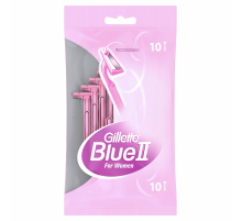 Станок для бритья Gillette Blue II женский одноразовый, 10шт