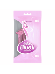 Станок для бритья Gillette Blue II женский одноразовый, 10шт