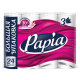 Туалетная бумага Papia белая 3 слоя 24 рулона