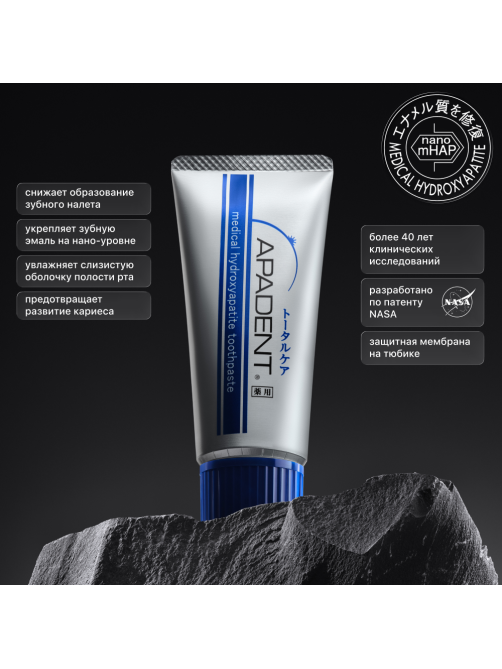 Зубная паста Apadent Total Care Сладкая мята, 60г