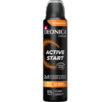 Дезодорант-антиперспирант-спрей Deonica Men Active Start, 150мл