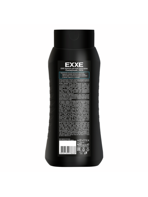 Шампунь Exxe Men Ледяная свежесть, 400мл