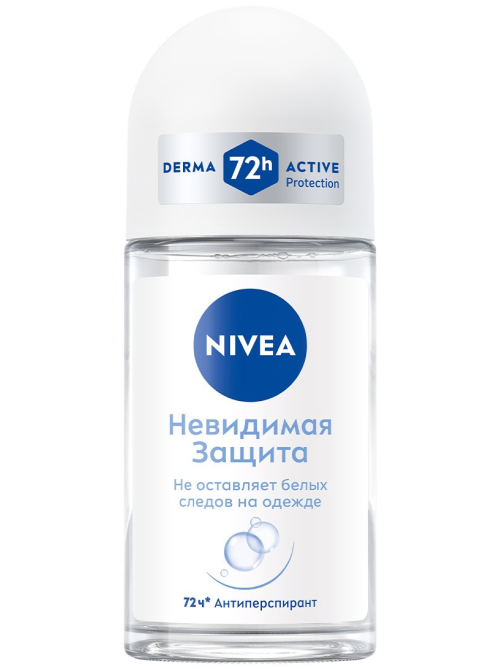 Антиперспирант-ролик Nivea Невидимая защита, 50мл