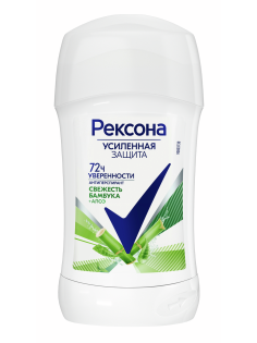 Антиперспирант-стик Рексона Свежесть бамбука-алоэ, 40мл