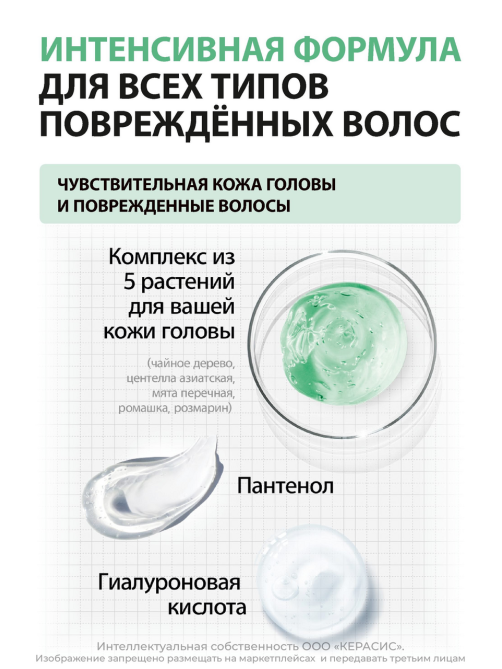 Бальзам Kerasys Advanced Keratin Bond очищение, 600мл