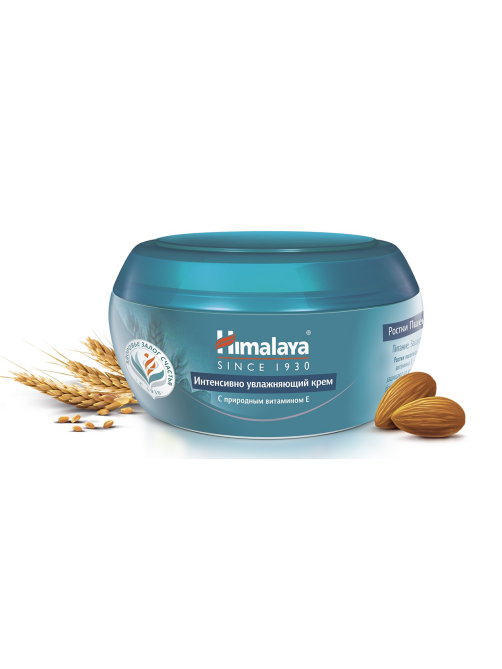 Крем Himalaya интенсивно увлажняющий пшеница-миндаль, 50мл