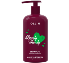 Шампунь Ollin Beauty Family с экстрактом авокадо, 500мл