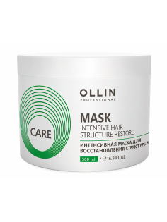 Маска для волос Ollin Professional Intensive Mask для восстановления структуры, 500мл
