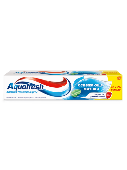 Зубная паста Aquafresh Освежающе-мятная, 125мл