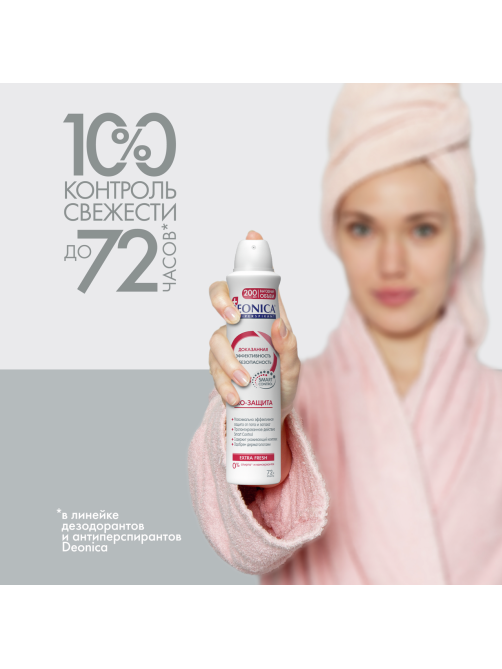 Дезодорант-антиперспирант-спрей Deonica PRO-Защита, 200мл