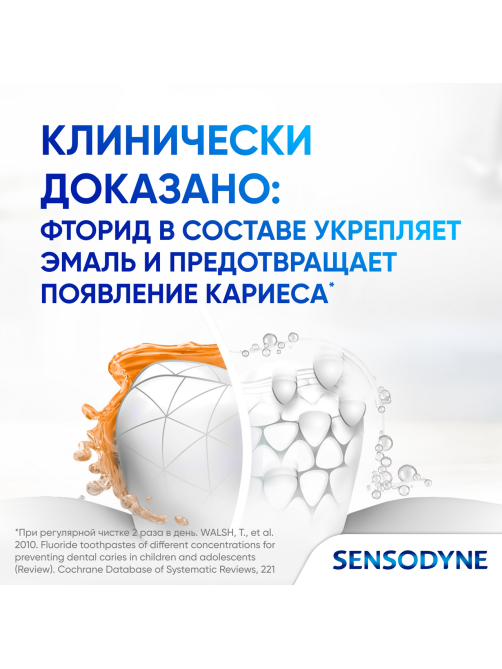 Зубная паста Sensodyne Мгновенный эффект для чувствительных зубов с фтором, 75мл