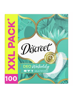 Прокладки гигиенические Discreet Deo Waterlily Multiform на каждый день, 100шт