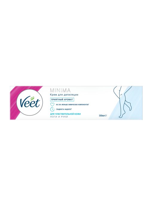 Крем для депиляции Veet Minima для чувствительной кожи, 200мл